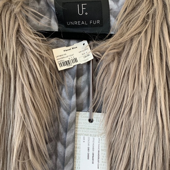 Unreal Fur Ombré Coat - Picture 2 of 3